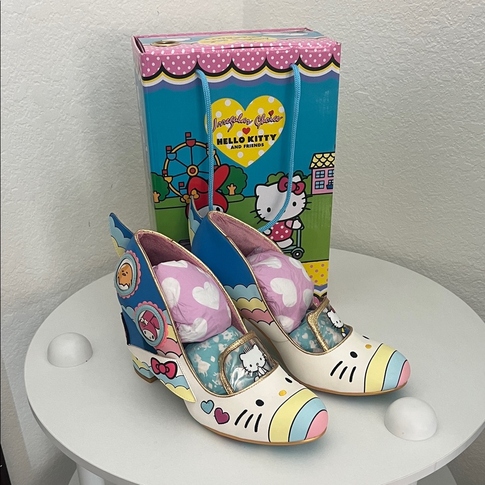 Irregular Choice Hello Kitty Womens Shoes - Multicolor European Size 43